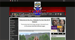 Desktop Screenshot of gwinnettlacrosseleague.com